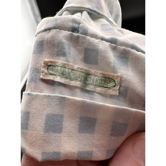 1980s Vtg Cabbage Patch Kids Doll Cornsilk Pastels Retro Long Shirt Squares READ - Picture 6 of 8